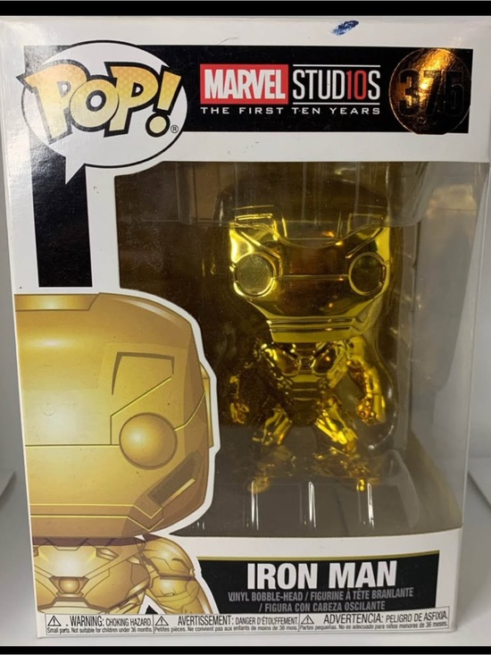 Funko Other - Marvel Studios Pop! Gold Chrome Vinyl Figure Set